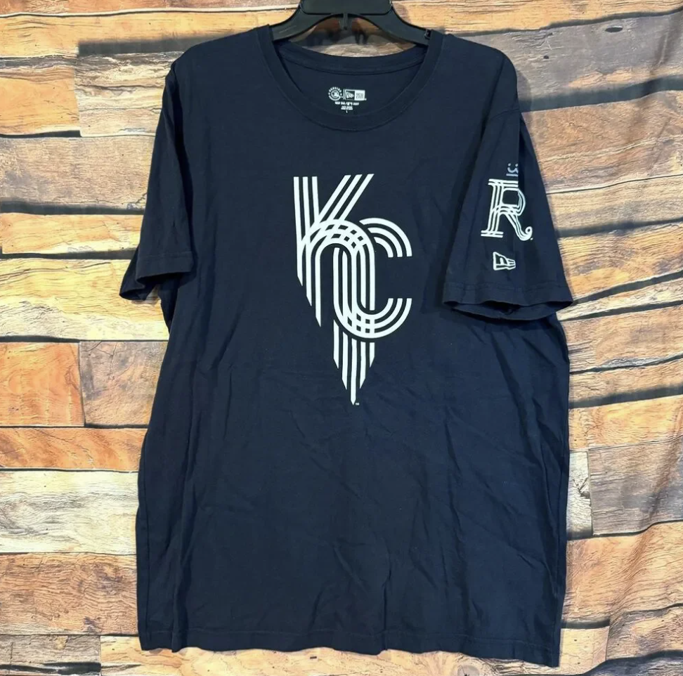 Era T-Shirt Men's Navy L Kansas City Royals