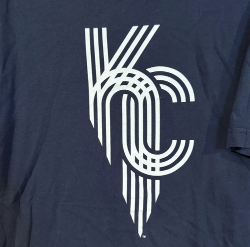 Era T-Shirt Men's Navy L Kansas City Royals